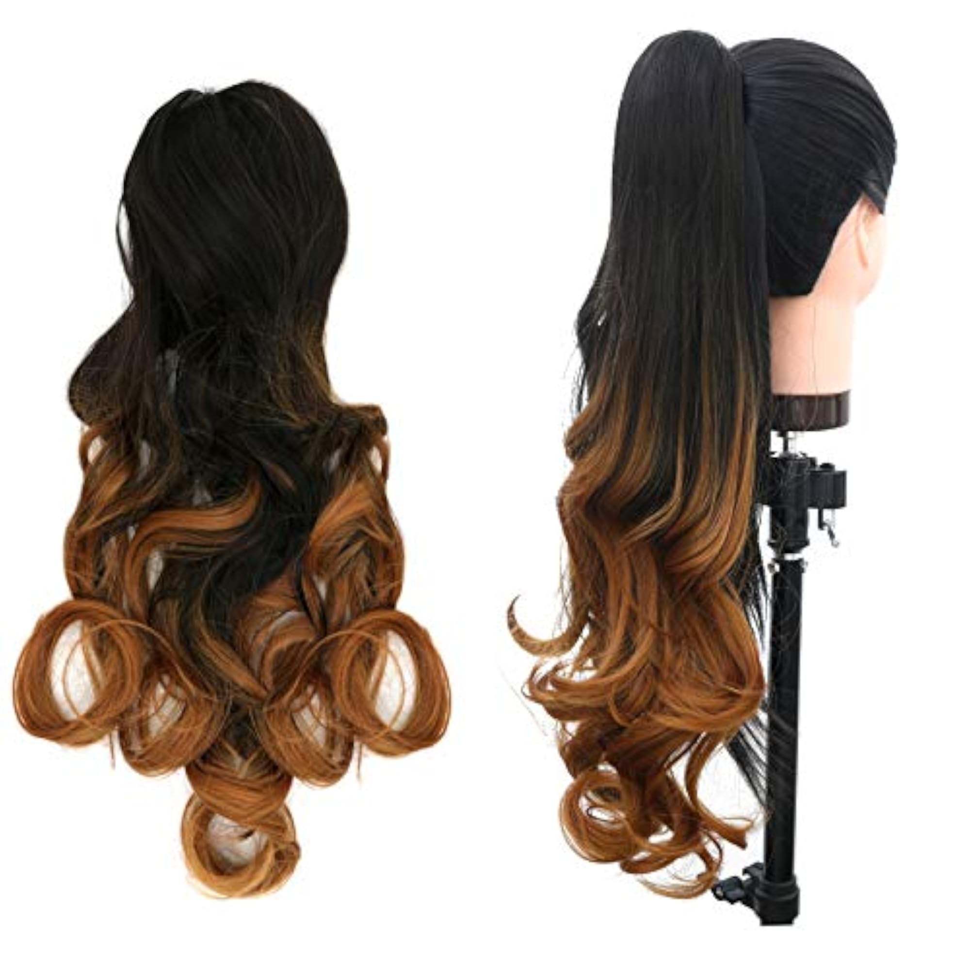 Curly Clutcher Ponytail Hair Extensions for Women, 150g